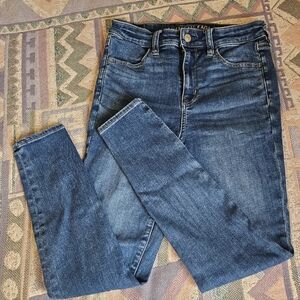American Eagle Skinny Hi-Rise Jeggings Size 8 Short